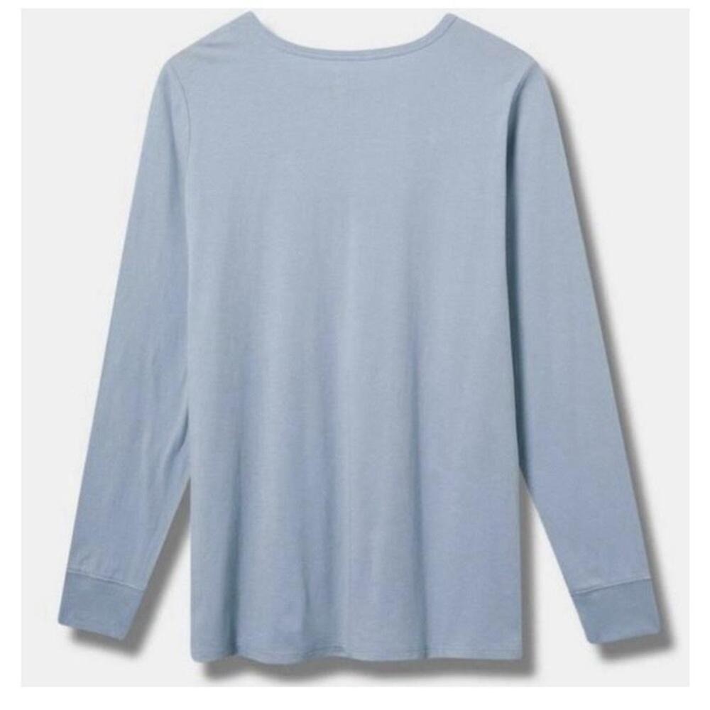 NWT Torrid Janis Joplin Classic Fit Crew Long Sleeve Tee 4X - Picture 4 of 12
